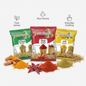 Raman Bihari Masale pure Indian spices for Indian style pizza recipe