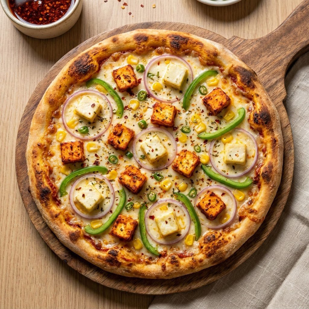 Indian style pizza Recipe
