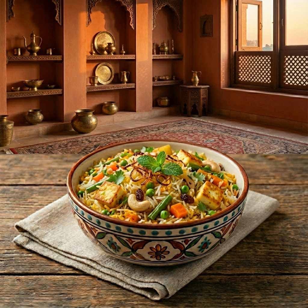 Paneer Biryani recipe