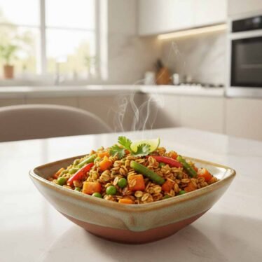 Masala oats recipe for weight loss