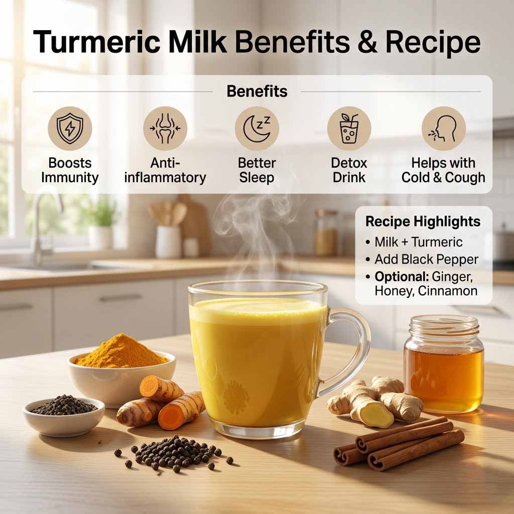 Turmeric Milk Benefits